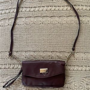 Nine West Plum colored satchel